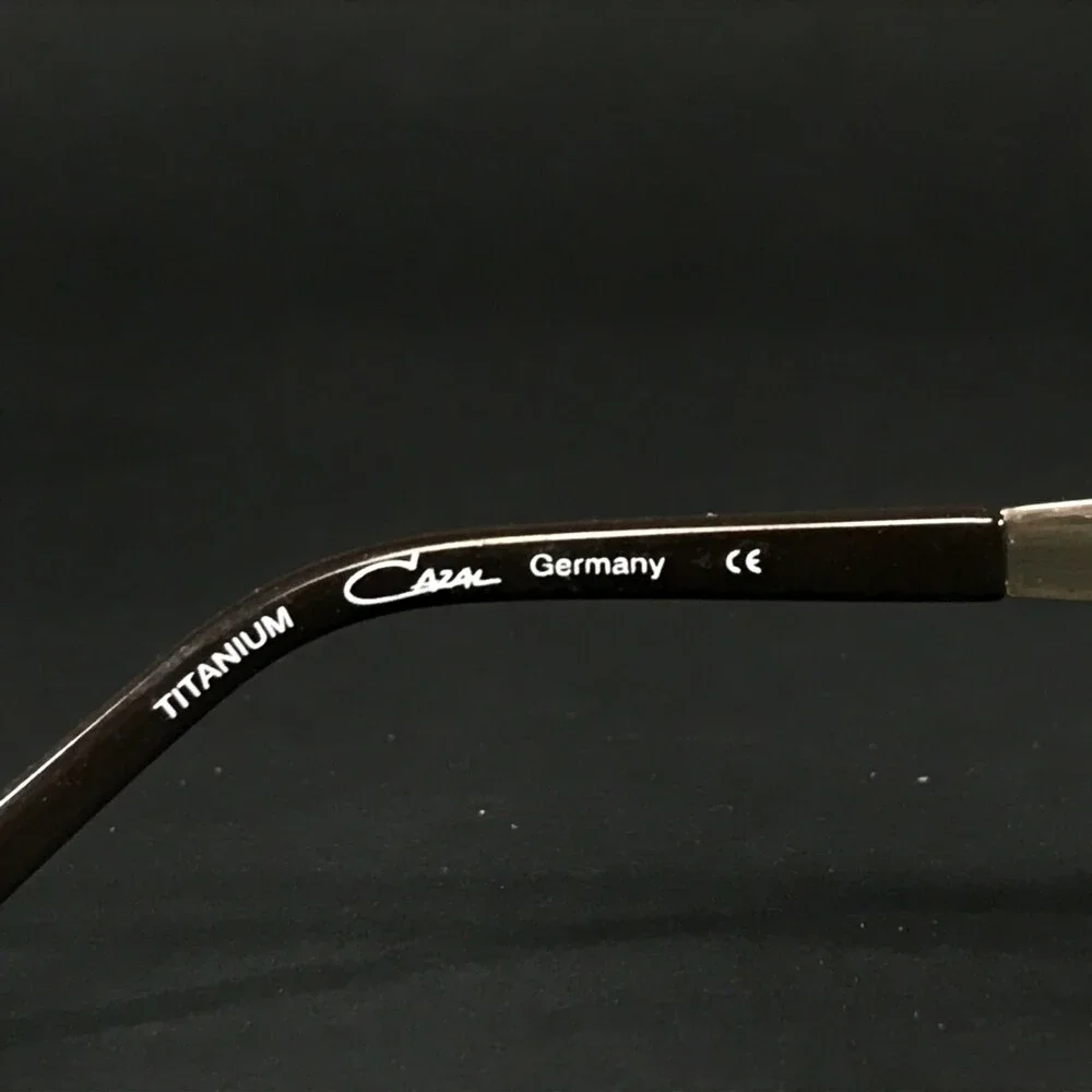Cazal Eyeglasses Frames MOD.1072 COL.004 Red Gold Square Half Rim 54-16-135